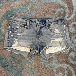 American Eagle low-rise shorts Size 0
